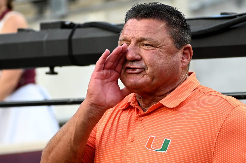 Jimbo Fisher, James Franklin want to coach, but Ed Orgeron’s got the idea Jimbo Fisher, James Franklin want to coach, but Ed Orgeron’s got the idea