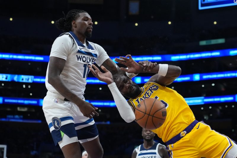 Timberwolves’ usually-stout defense shredded by Lakers Timberwolves’ usually-stout defense shredded by Lakers