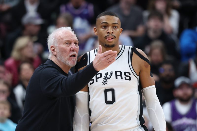 San Antonio Spurs unveil banner honoring former coach Gregg Popovich San Antonio Spurs unveil banner honoring former coach Gregg Popovich